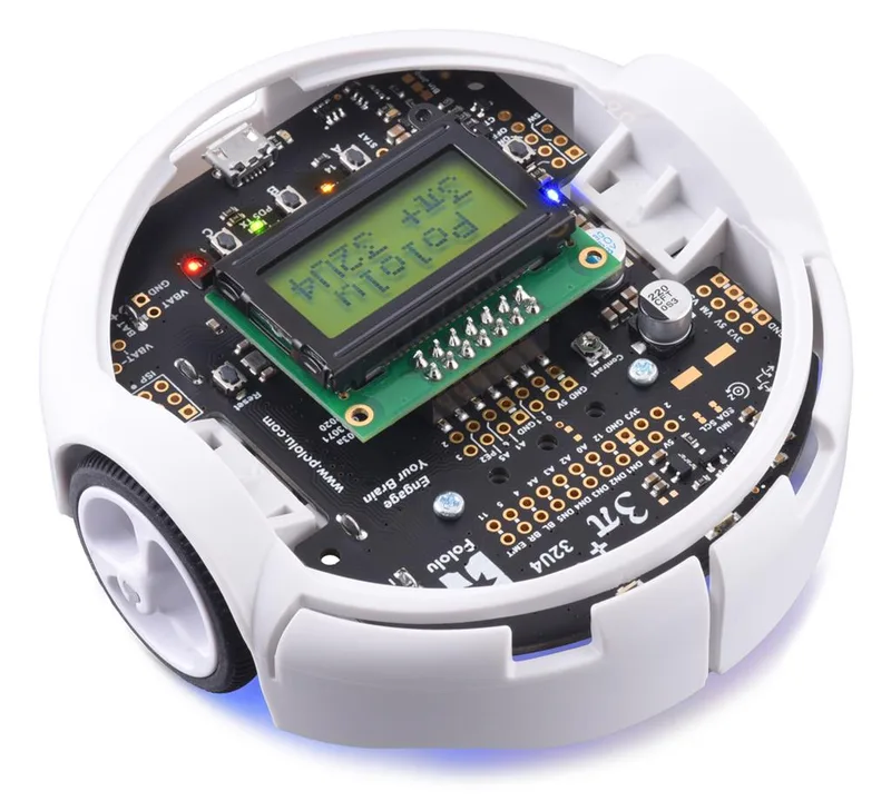 3pi+ 32U4 Робот - Hyper Edition (двигатели HPCB 15:1), в сборе