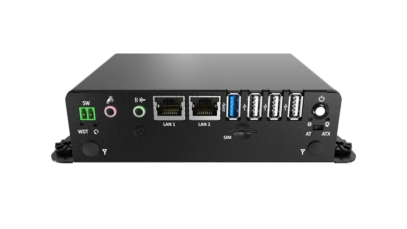 BCO-1000-J1900-10U Fanless Mini Computer with Intel® Celeron® J1900 Processor, 2x COM, 2x LAN, 8x USB, 1x 2.5" SATA HDD