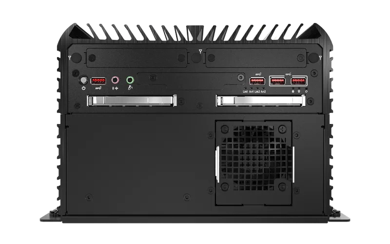 RCO-6000-CML-4NH-1E AI Edge Inference Computer W/ LGA 1200 For Intel 10th Gen CPU & W480E PCH, 4 Bay U.2 7mm NVMe, Hardw