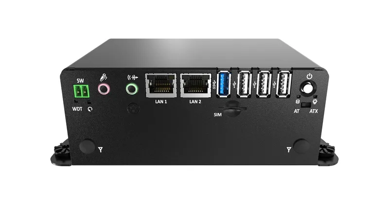 BCO-1000-J1900-20C Fanless Mini Computer with Intel® Celeron® J1900 Processor, 1x DVI-I, 1x DP 4xCOM, 1x 2.5" SATA HDD B