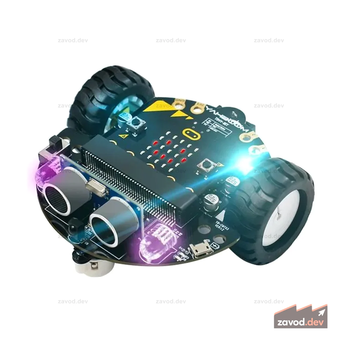 Yahboom Tiny:bit умный робот-автомобиль для micro:bit