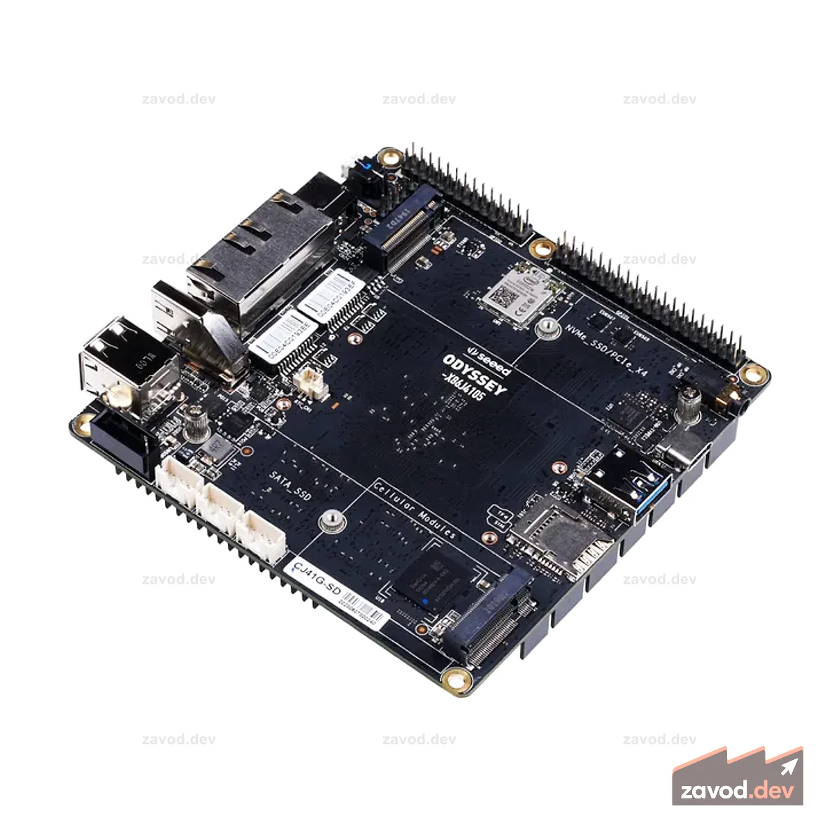 ODYSSEY — X86J4105800 Самый расширяемый мини-ПК Win10 (Linux и Arduino Core) с 8 ГБ ОЗУ