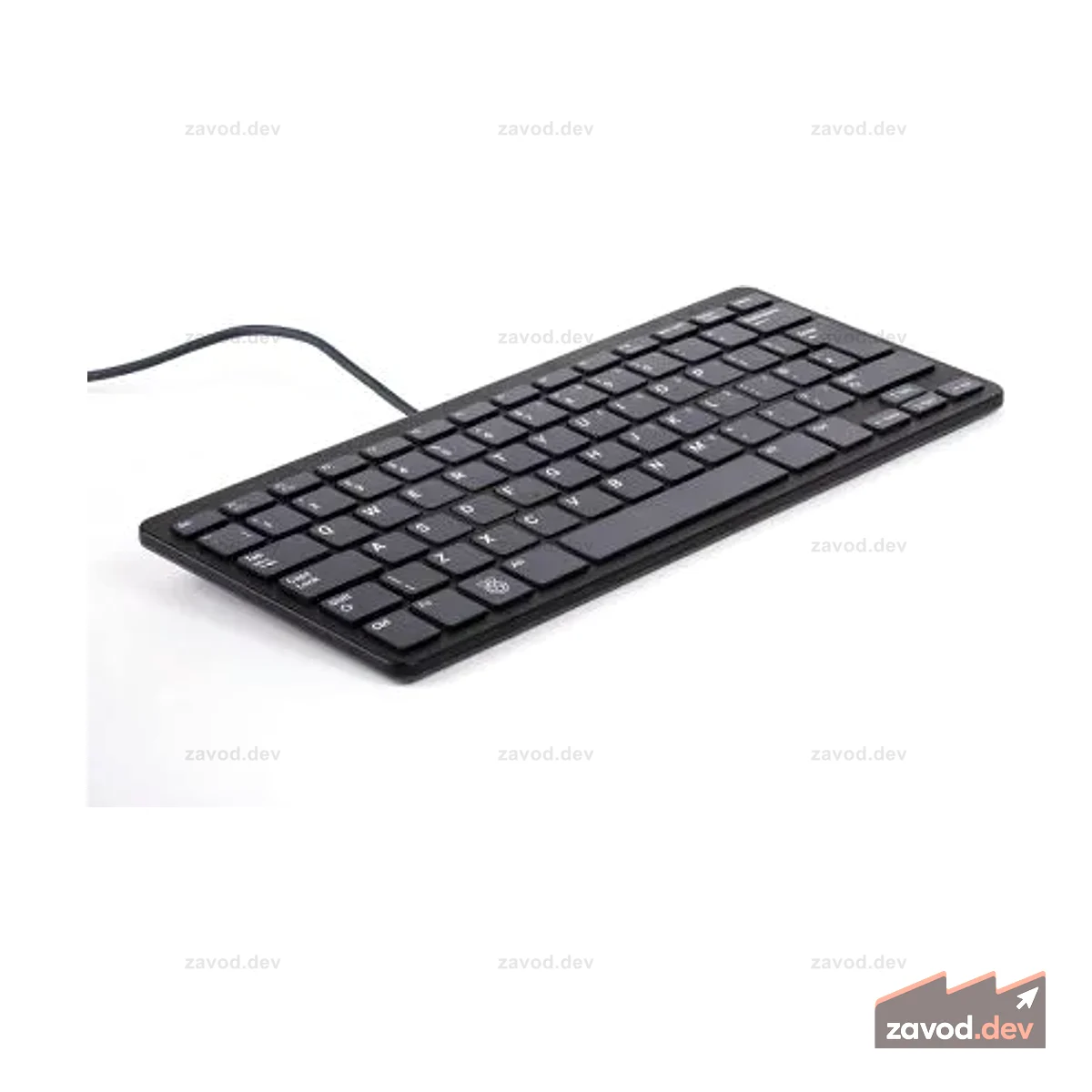 Raspberry Pi Keyboard DE Черный/Серый