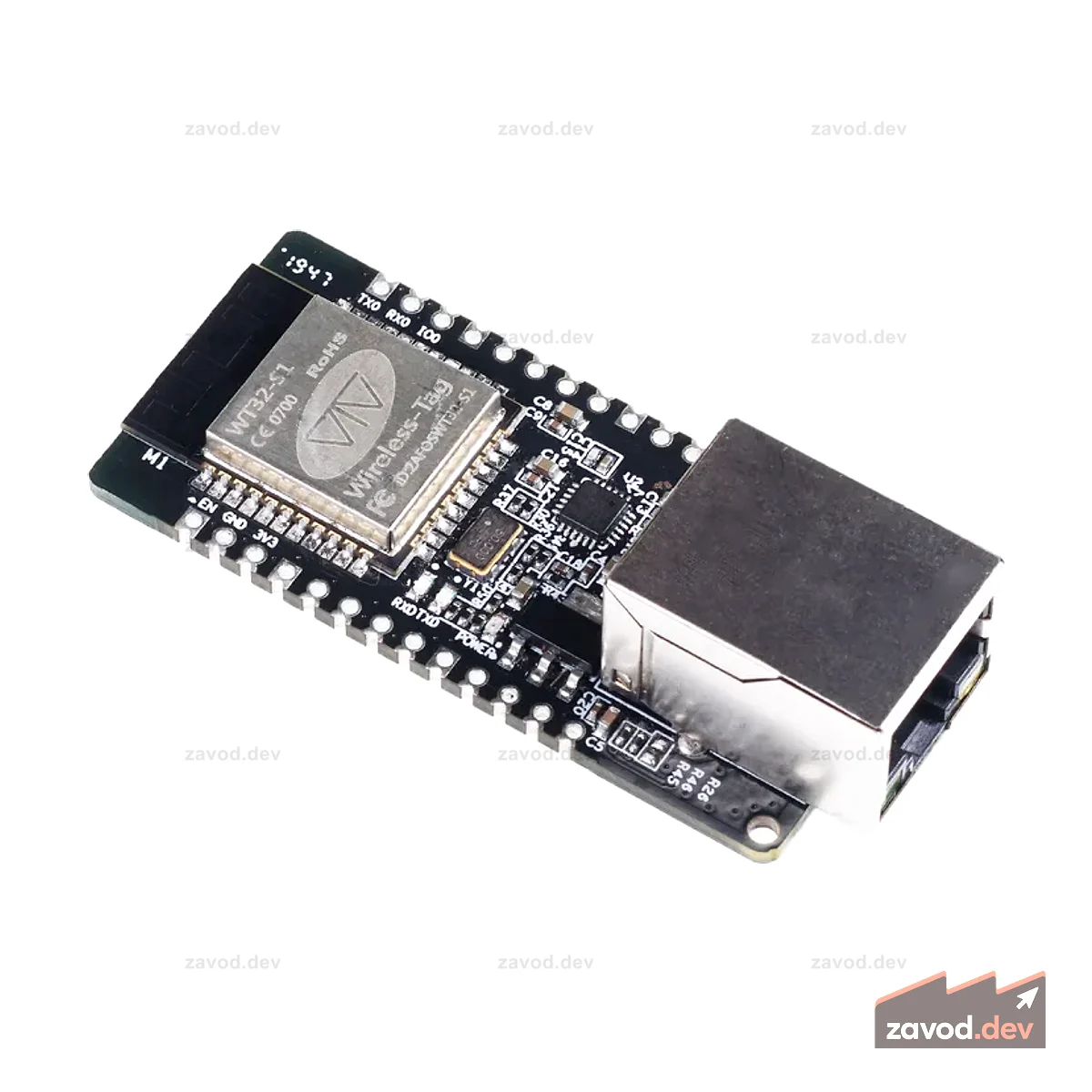 Модуль последовательного интерфейса Ethernet на базе серии ESP32 — WT32-ETH01