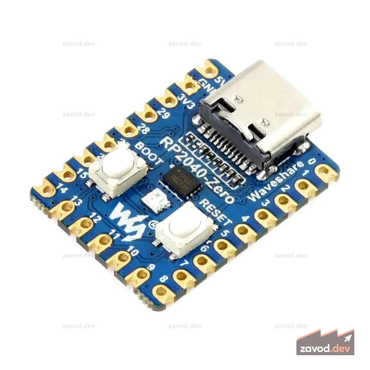 Waveshare RP2040-ноль