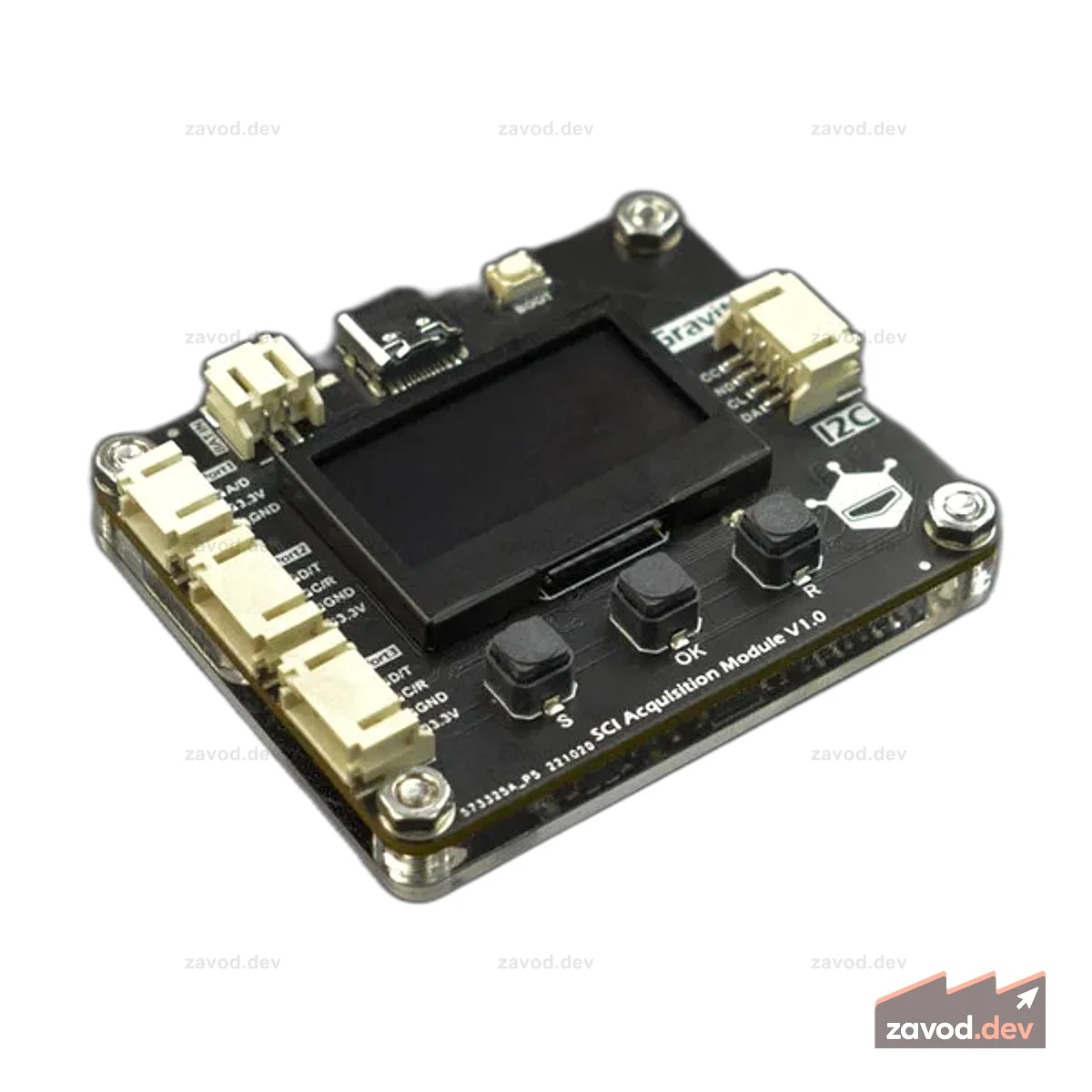 Gravity: Модуль сбора данных SCI с экраном (I2C)