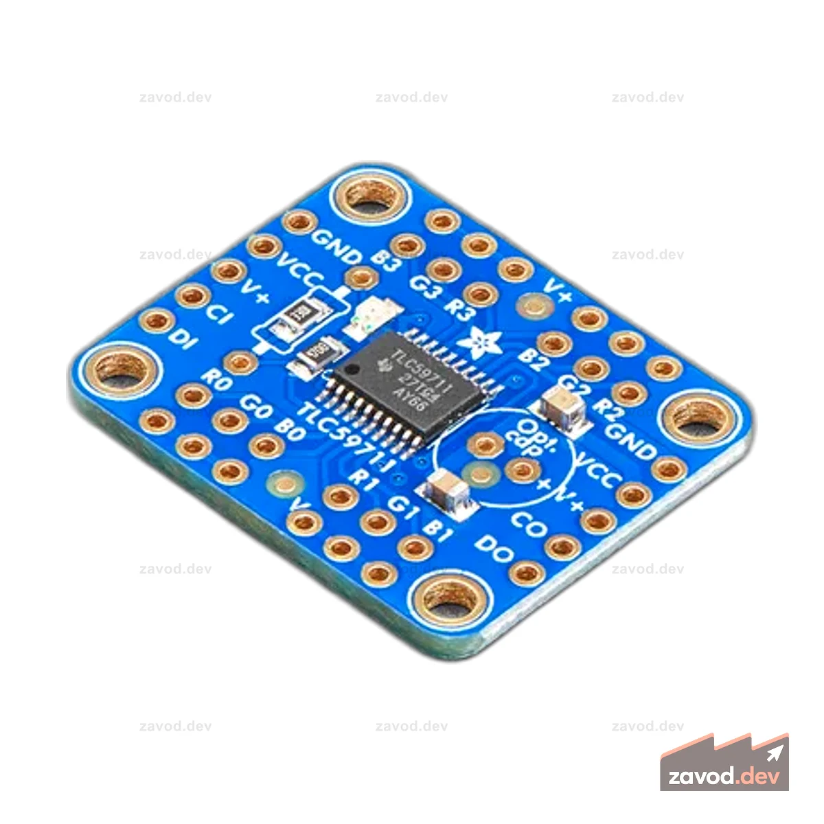Adafruit 12-канальный 16-битный светодиодный драйвер PWM - интерфейс SPI TLC59711