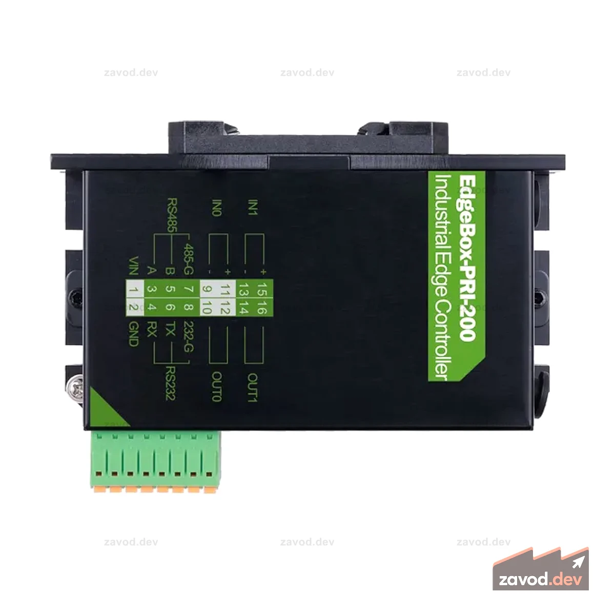 EdgeBox RPi 200 — промышленный Edge-контроллер, 4 ГБ ОЗУ, 16 ГБ eMMC, Wi-Fi
