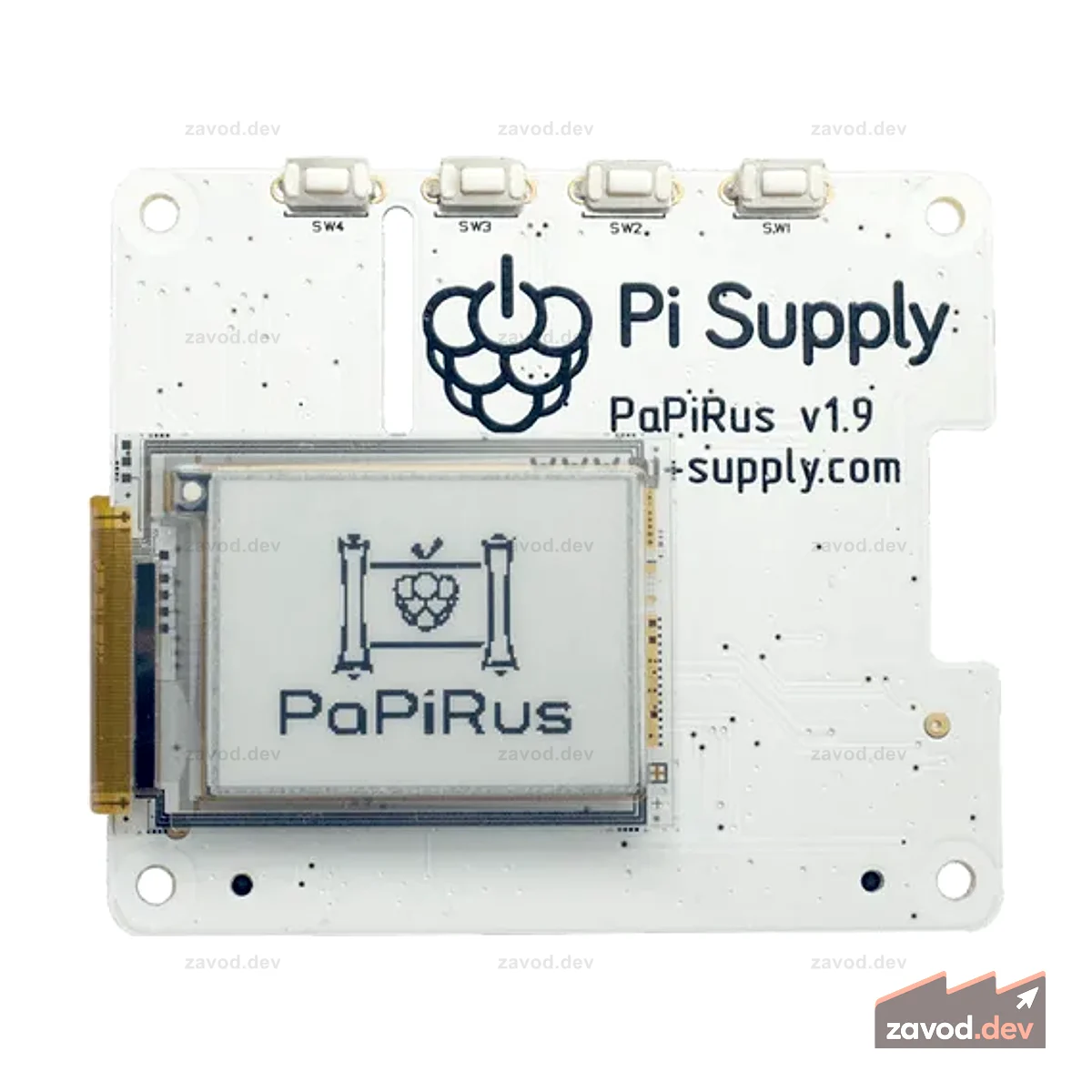 PaPiRus ePaper / eInk Screen HAT для Raspberry Pi