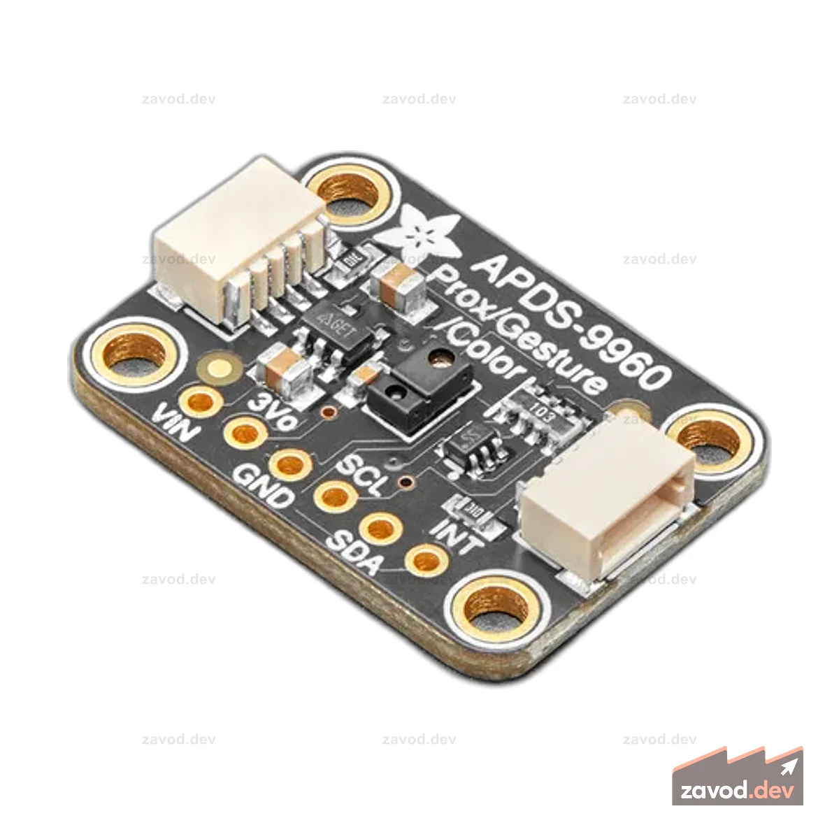 Adafruit APDS9960 Датчик приближения, освещенности, RGB и жестов STEMMA QT / Qwiic