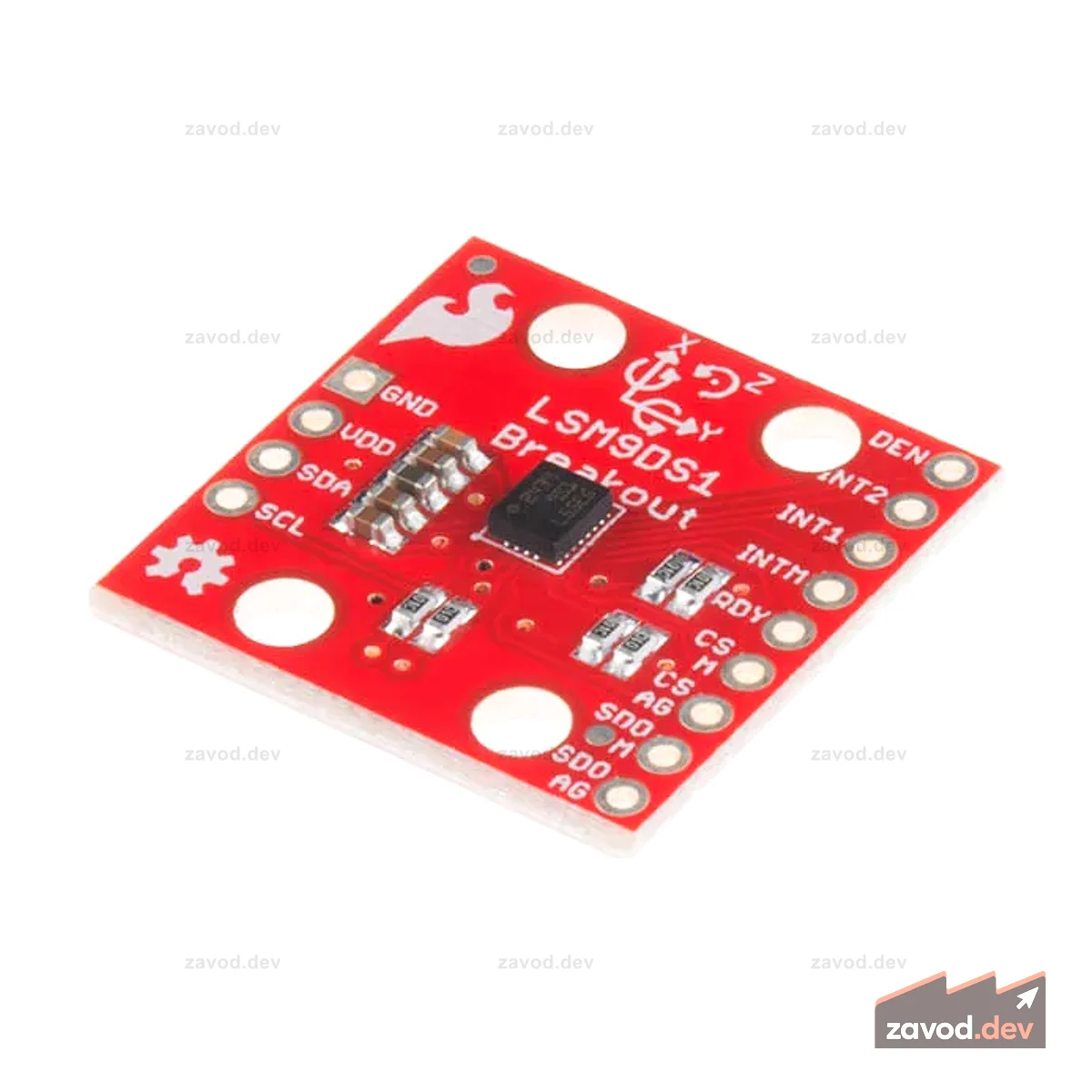 SparkFun: 9 степеней свободы IMU - LSM9DS1