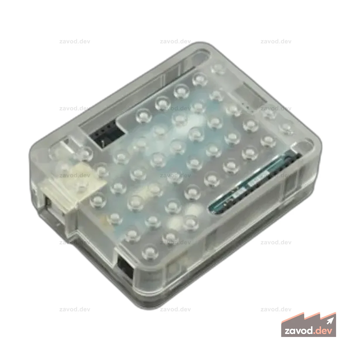 Прозрачный чехол из АБС-пластика для Arduino UNO R3 (совместим с LEGO)