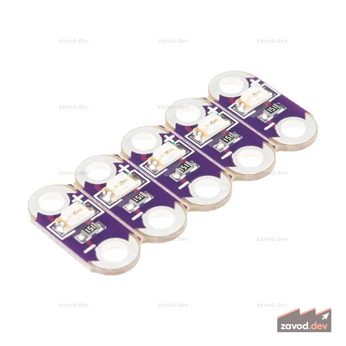 LilyPad LED (5шт) - Красный