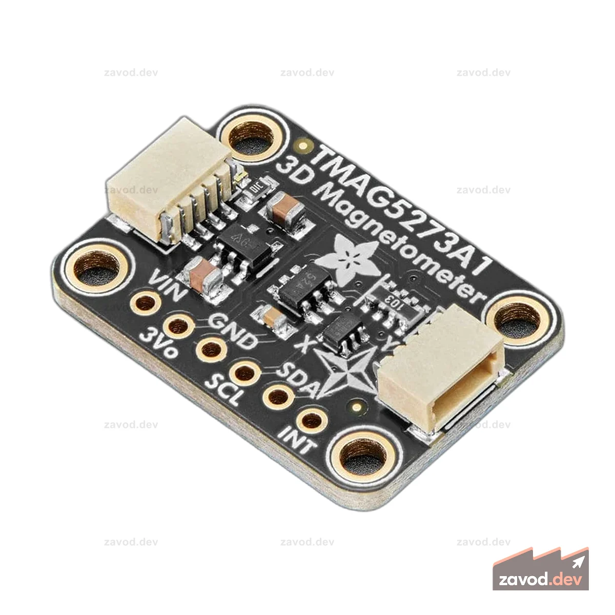 Adafruit TMAG5273 3D-магнитометр на эффекте Холла