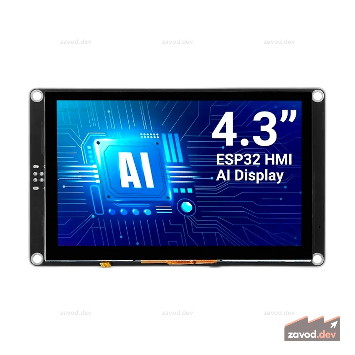 CrowPanel Advance 4,3-дюймовый интеллектуальный сенсорный IPS-дисплей HMI (800x480) для IoT и промышленного применения