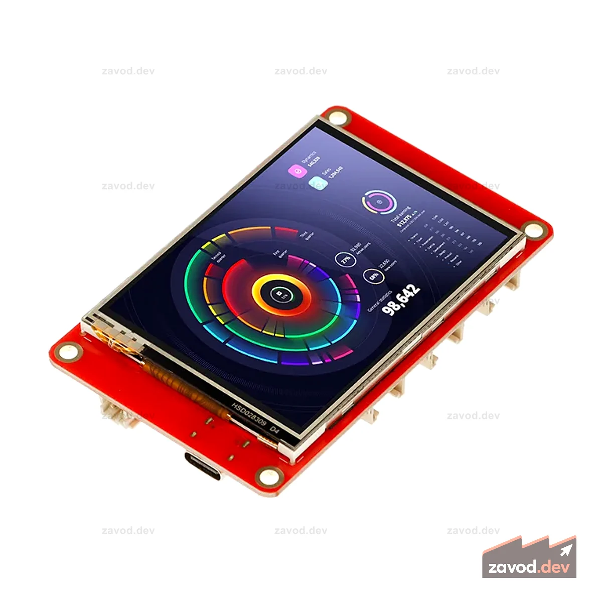 CrowPanel DIS04028H 2,8-дюймовый ESP32 320x240 HMI-дисплей SPI TFT сенсорный ЖК-экран
