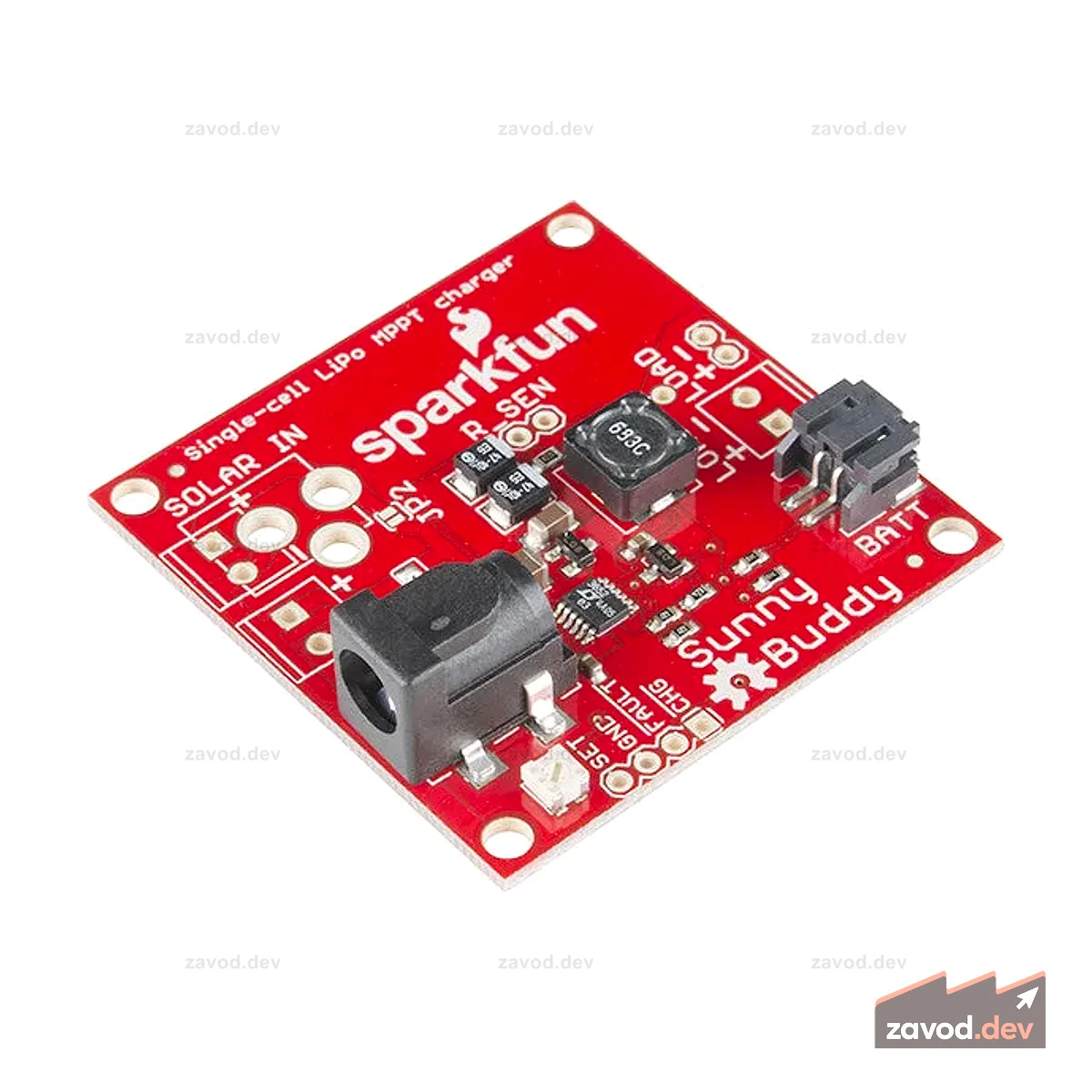SparkFun Sunny Buddy - Солнечное зарядное устройство MPPT