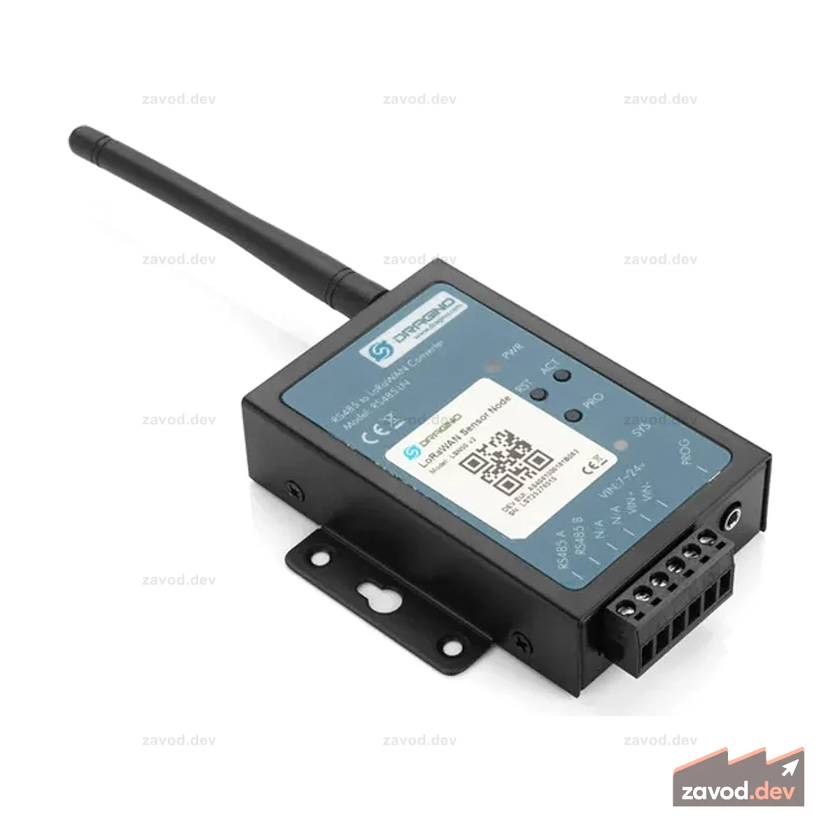Конвертер Dragino RS485 в LoRaWAN (SX1276) RS485-LN-KR920MHz