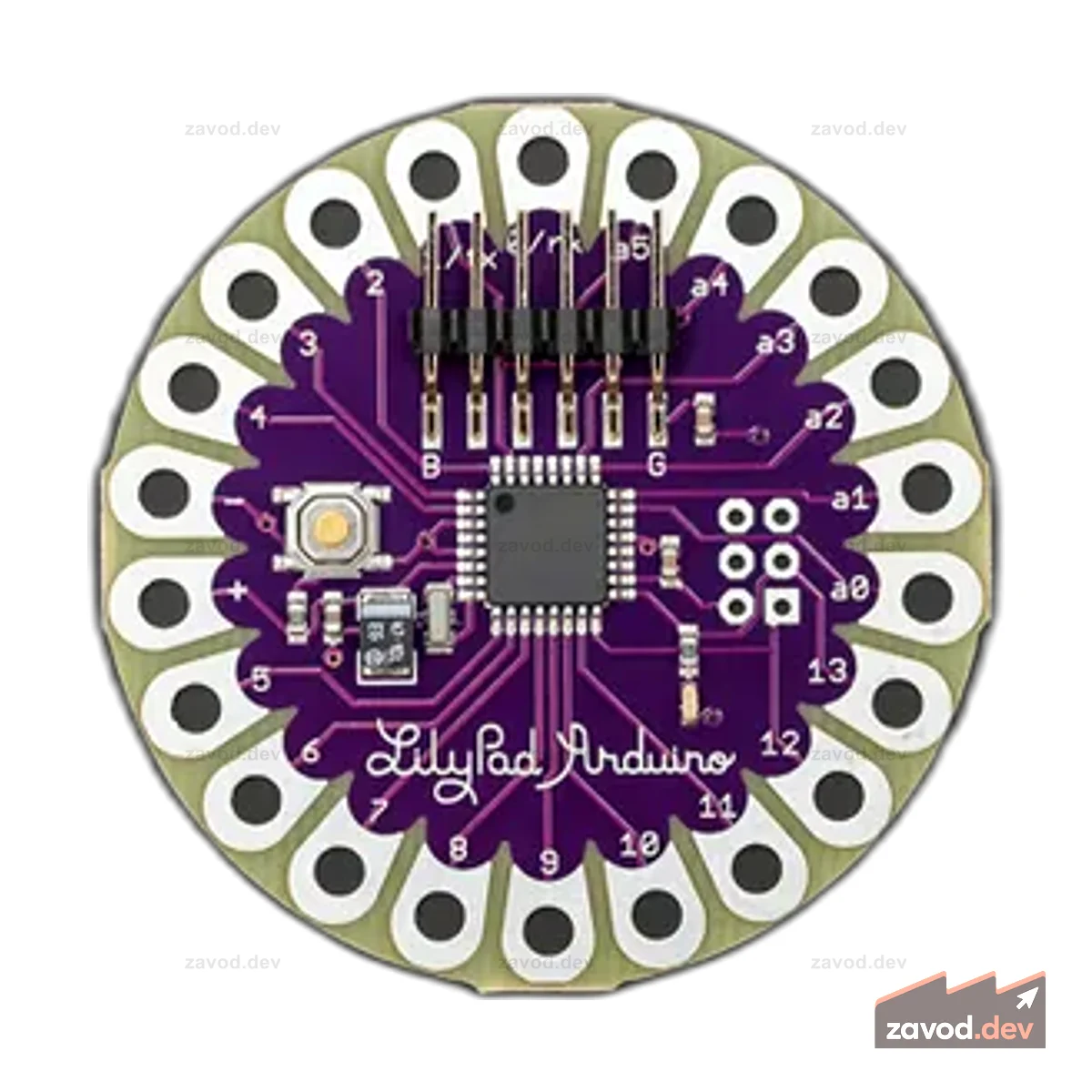 Основная плата LilyPad Arduino (Atmega 328)(Снято с производства)