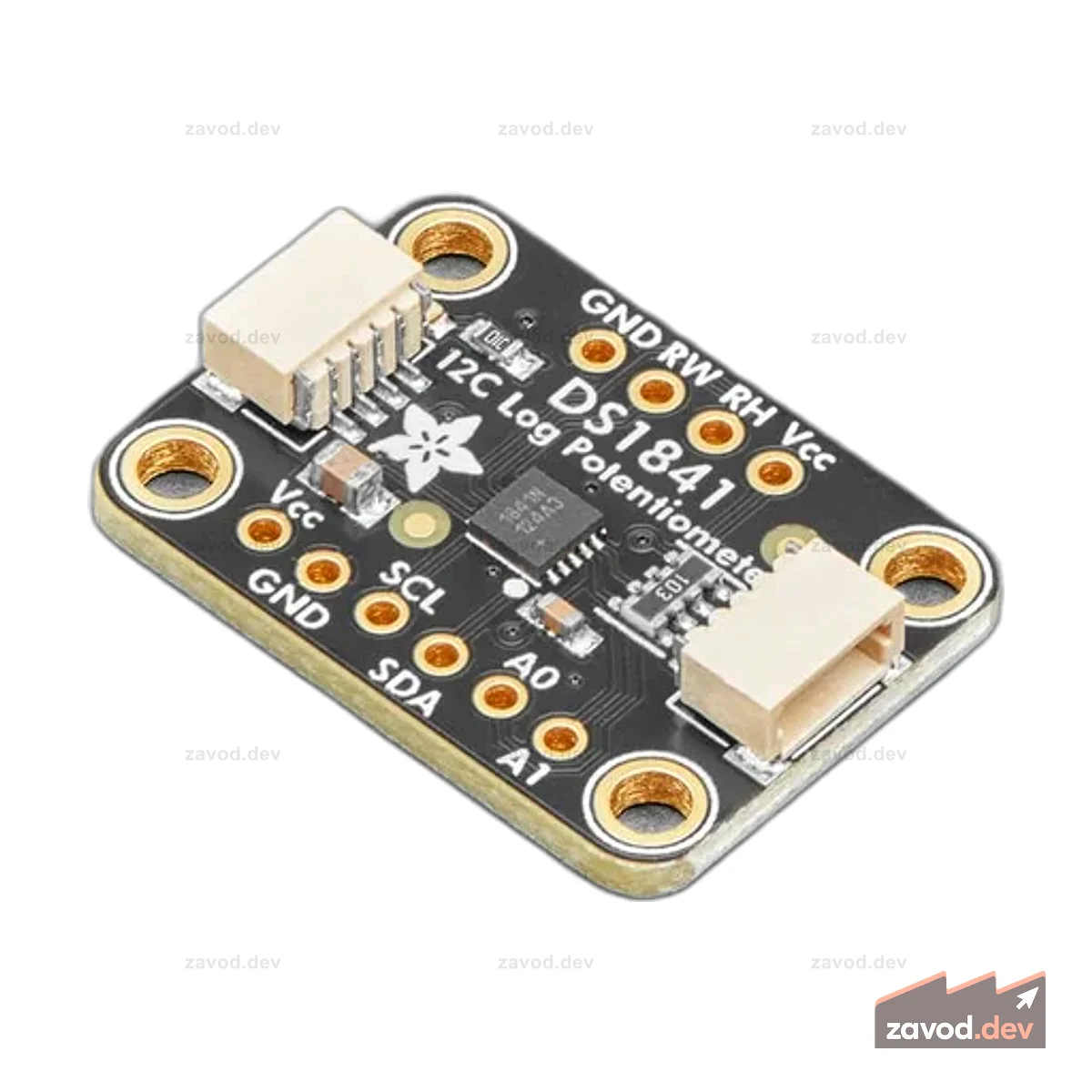 Adafruit DS1841 I2C Цифровой потенциометр 10K - STEMMA QT / Qwiic
Потенциометры