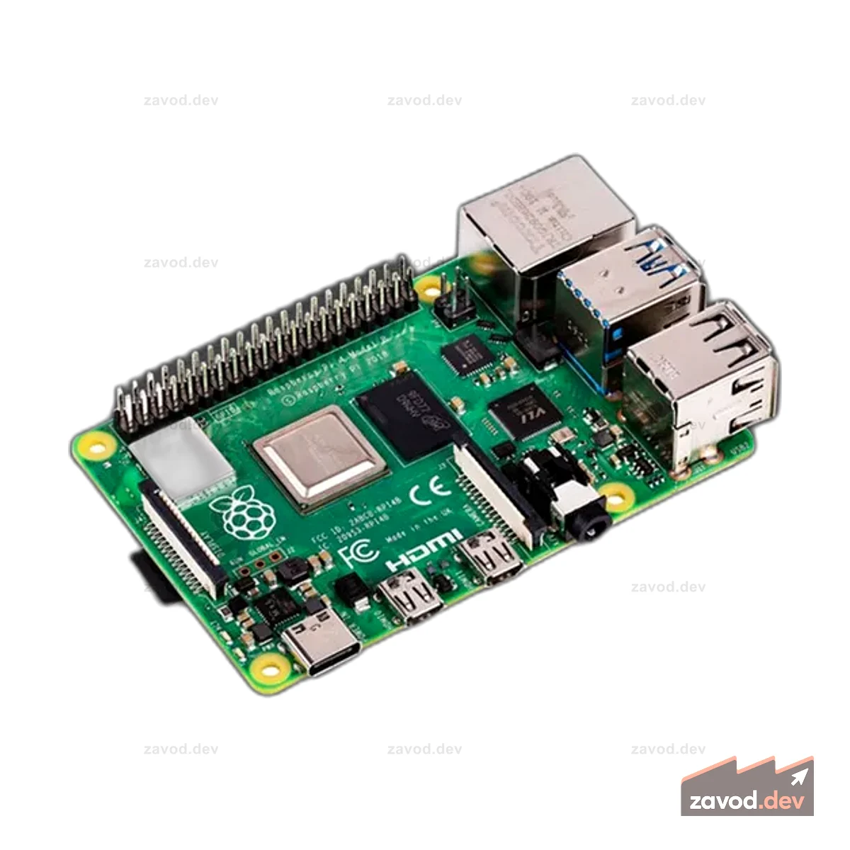 Модуль Raspberry Pi 4 B-4GB
