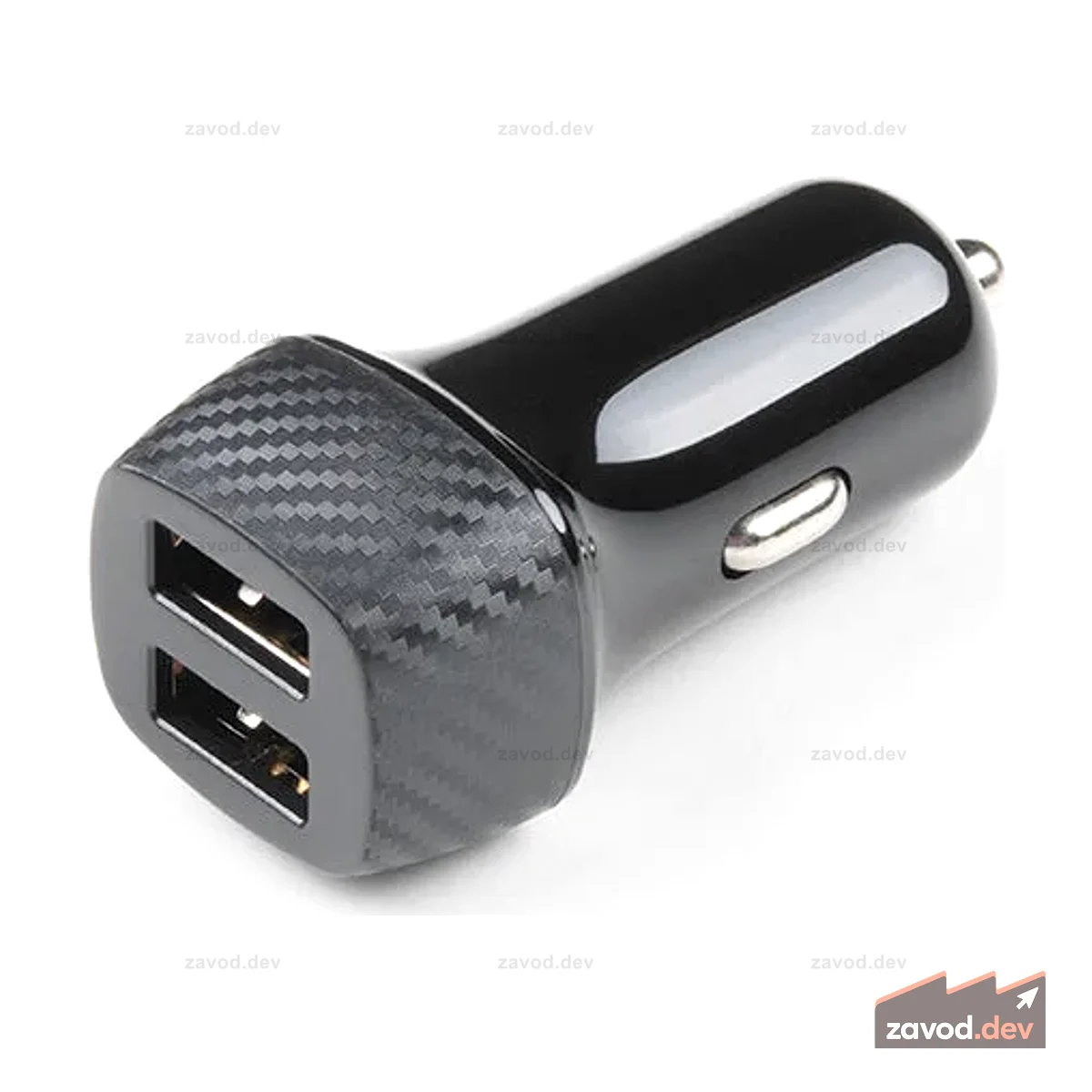 Автомобильное зарядное устройство USB - 5 В, 2,4 А