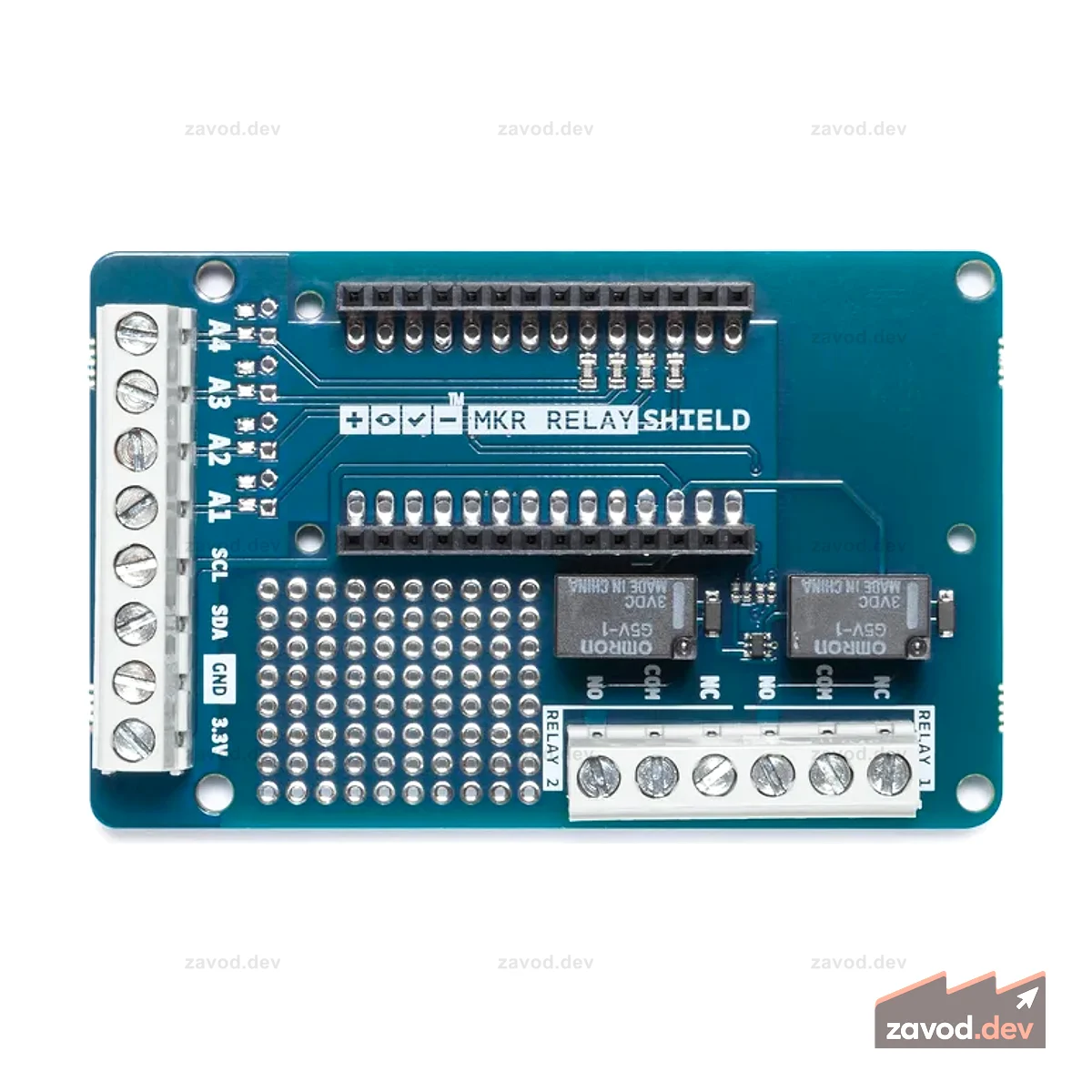 Протоэкран реле Arduino MKR