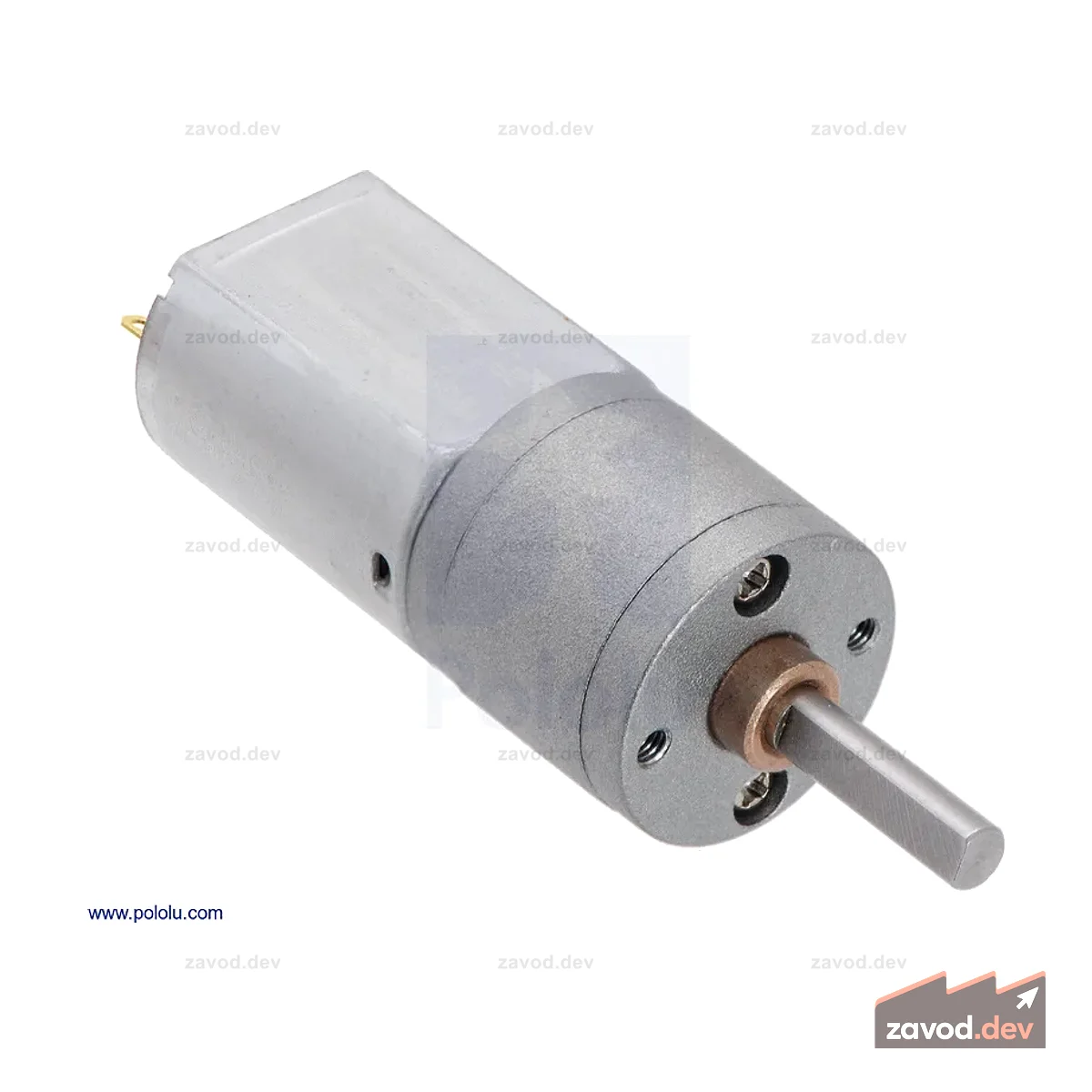 195:1 Металл-редуктор 20Dx44L мм 12V CB