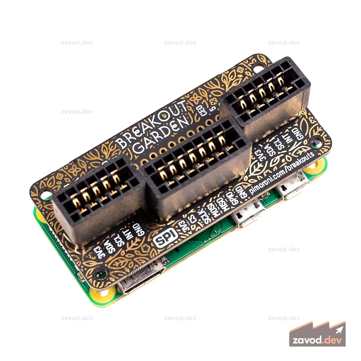 Прорывной сад I2C + SPI