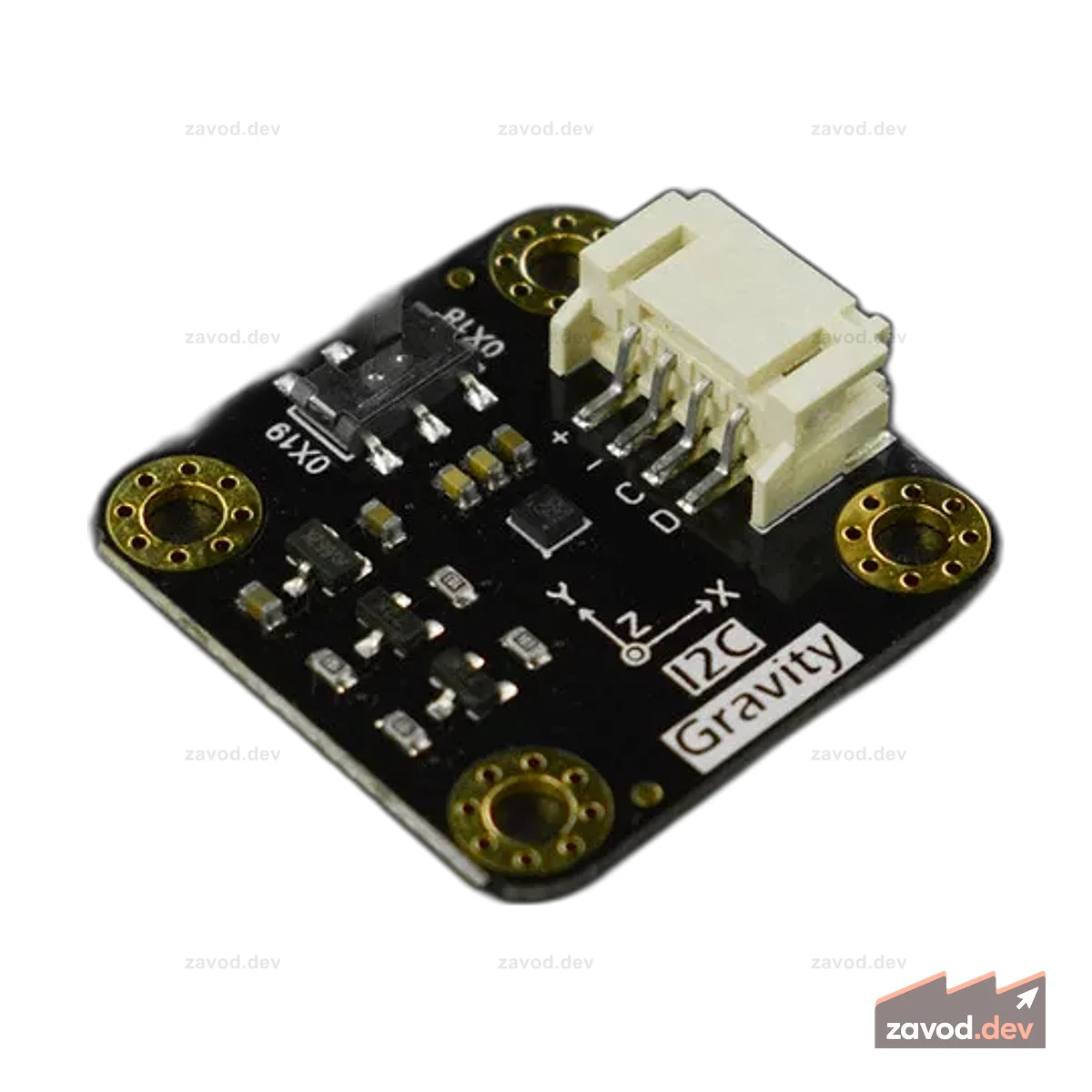 Гравитация: I2C LIS2DW12 Трехосевой датчик акселерометра (±2 г/± 4 г/± 8 г/± 16 г)