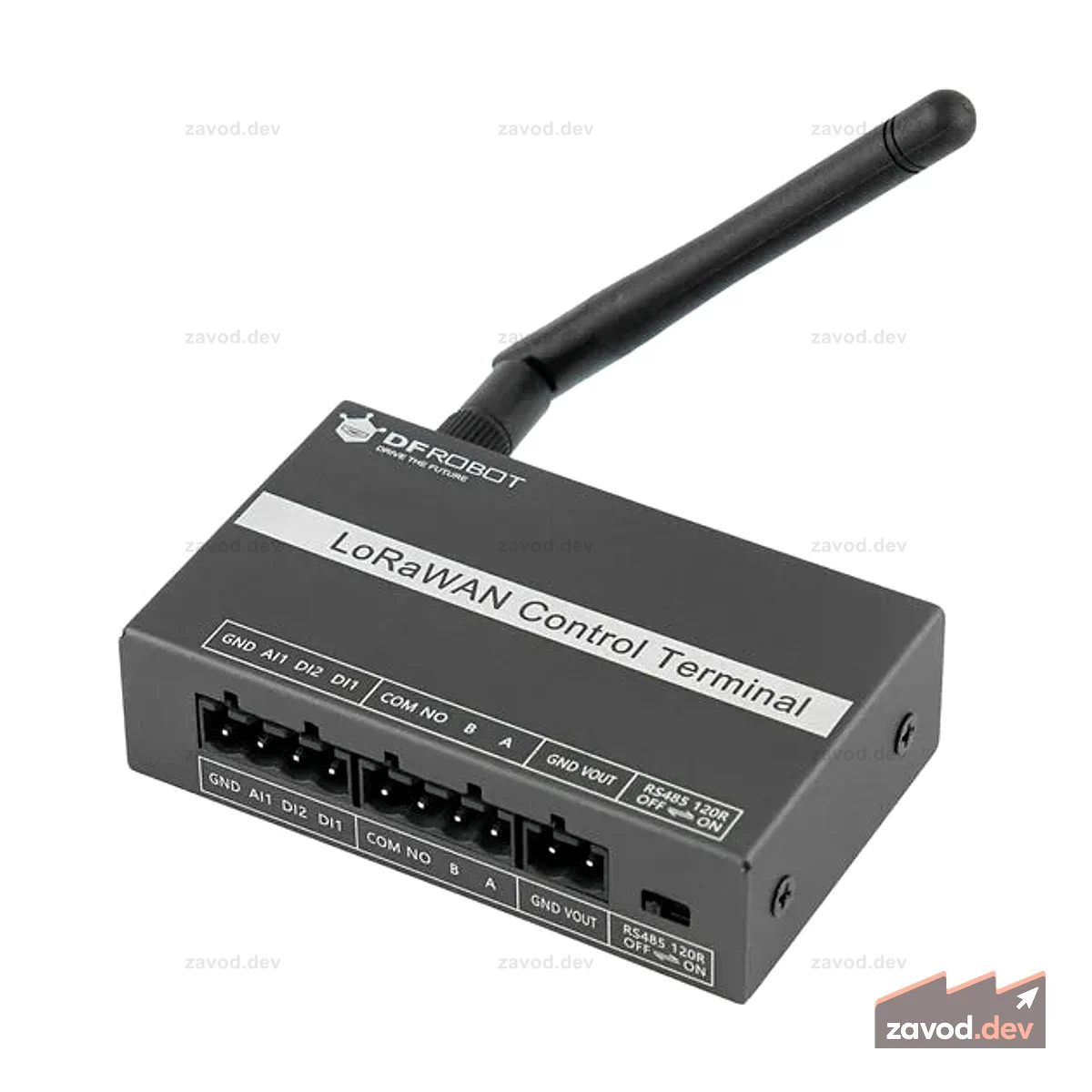 Терминал управления LoRaWAN (США, 915 МГц, радиус действия 4 км, RS485)
