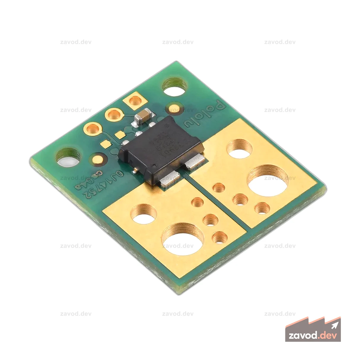ACS72981LLRATR-100B3 Компактный держатель датчика тока от -100 А до +100 А, 3,3 В