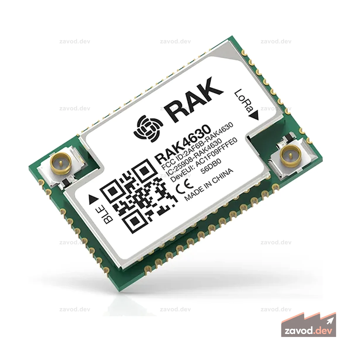 RAK4630 nRF52840 SX1262, Bluetooth-модуль LoRa для LoRaWAN