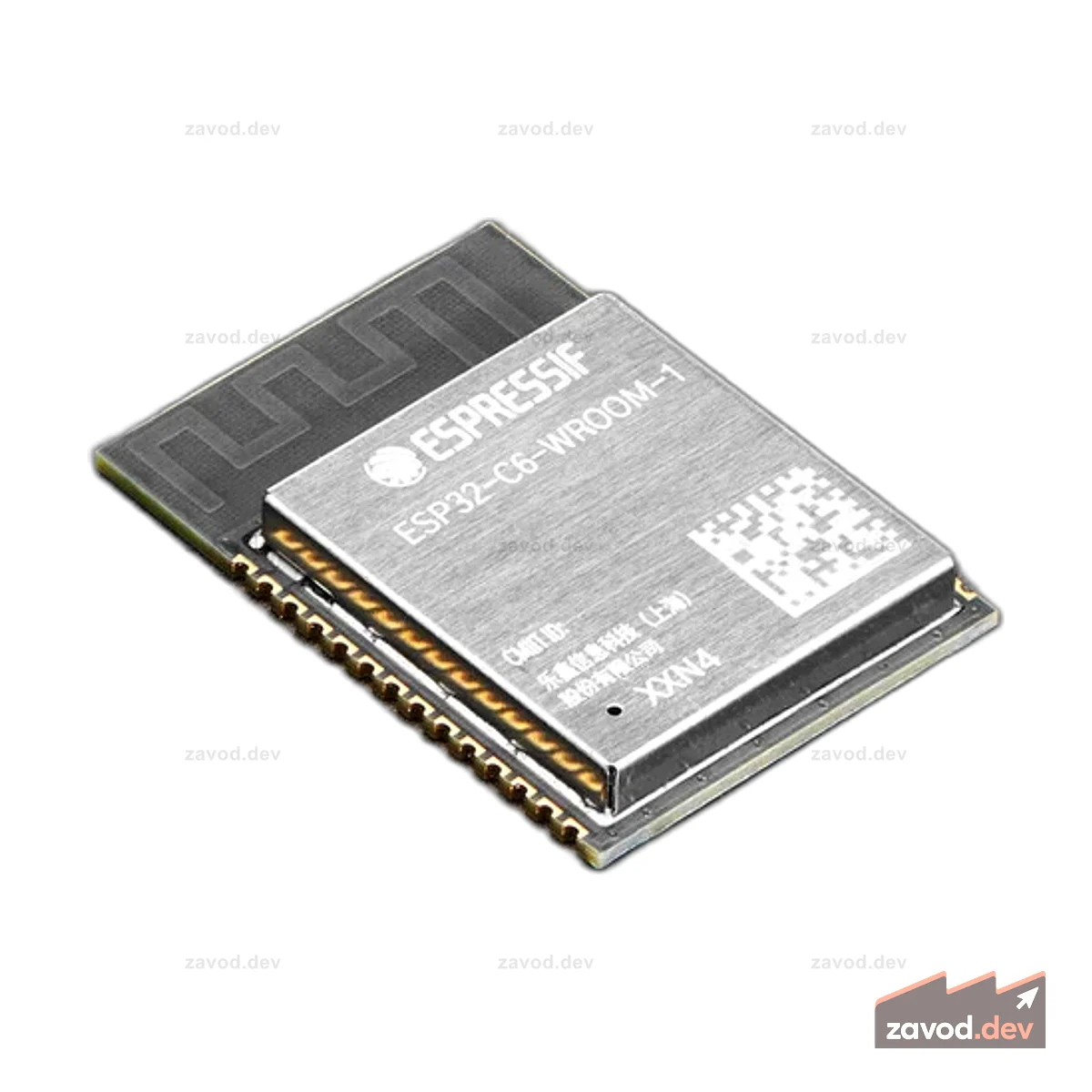 ESP32-C6-WROOM-1-N8 Инженерный модуль — флэш-память Quad SPI 8 МБ