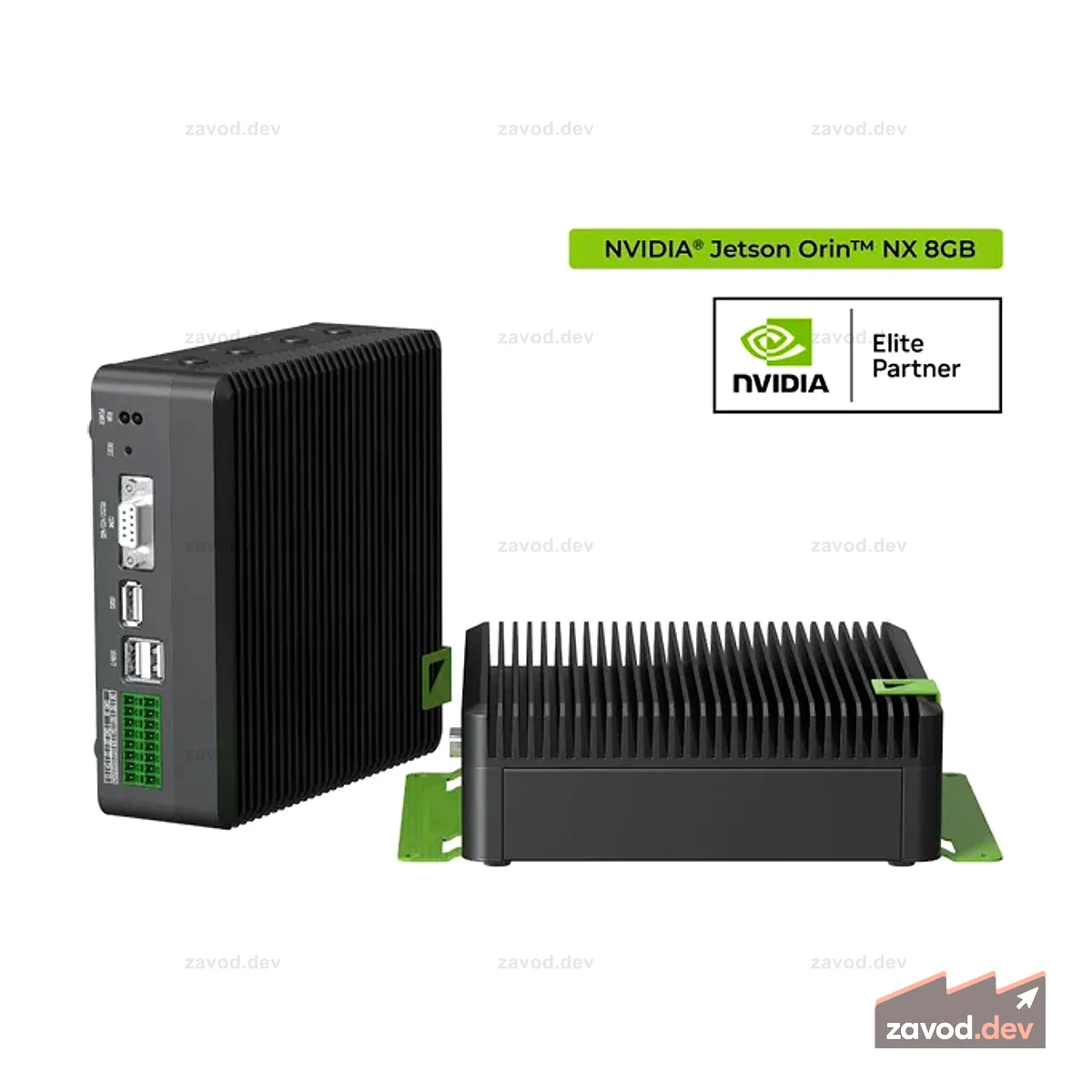 reComputer Industrial J4011 — безвентиляторное устройство Edge AI с модулем Jetson Orin™ NX 8 ГБ