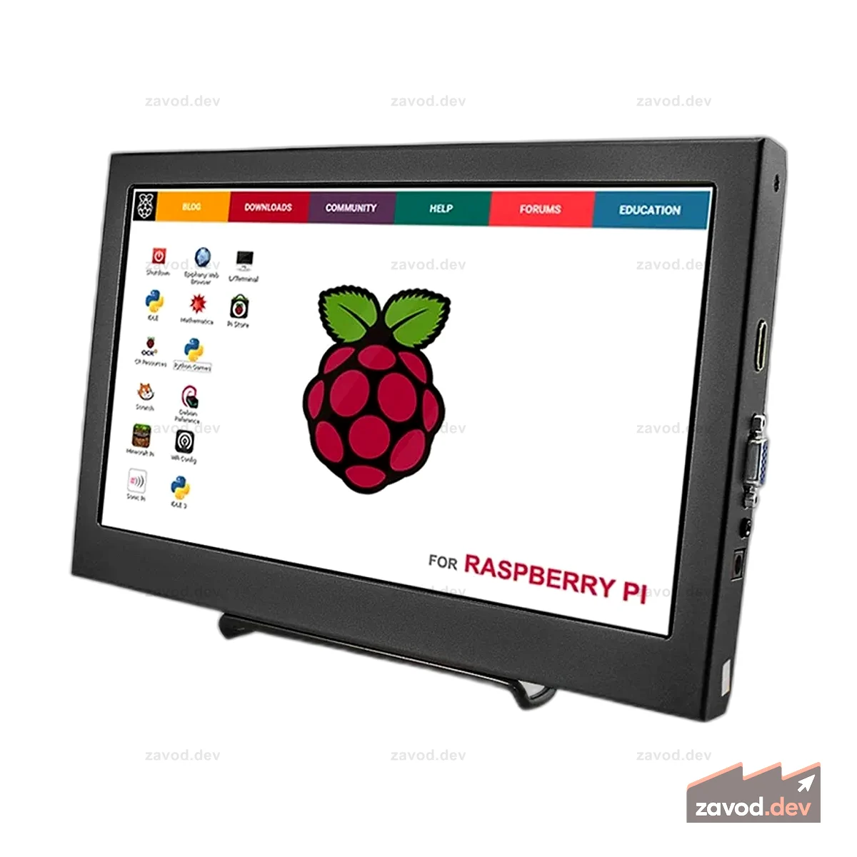 11,6-дюймовый светодиодный дисплей HDMI 1920x1080 P для Raspberry Pi