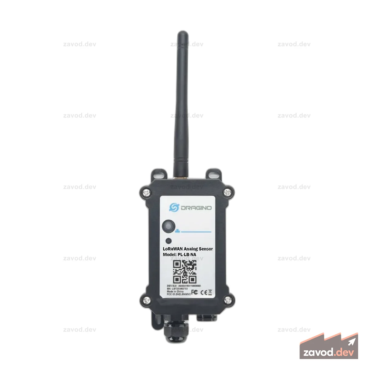 Dragino PS-LB-NA-EU868-M20 Аналоговый датчик LoRaWAN (версия с отверстием M20)