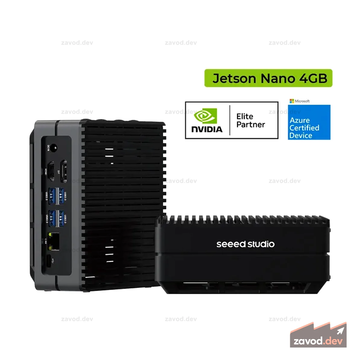 reComputer J1020 v2 — компьютер Edge AI с NVIDIA® Jetson Nano 4 ГБ