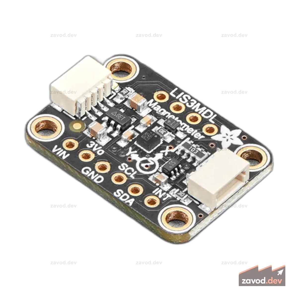 Трехосный магнитометр Adafruit — LIS3MDL — STEMMA QT / Qwiic