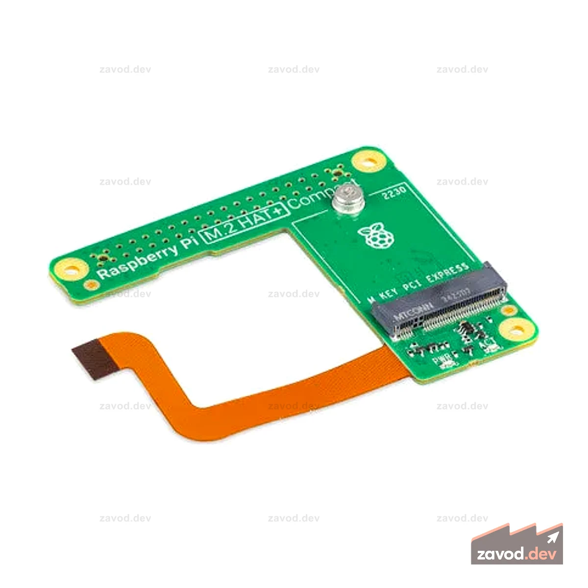 Raspberry Pi® M.2 HAT+ (компактный)