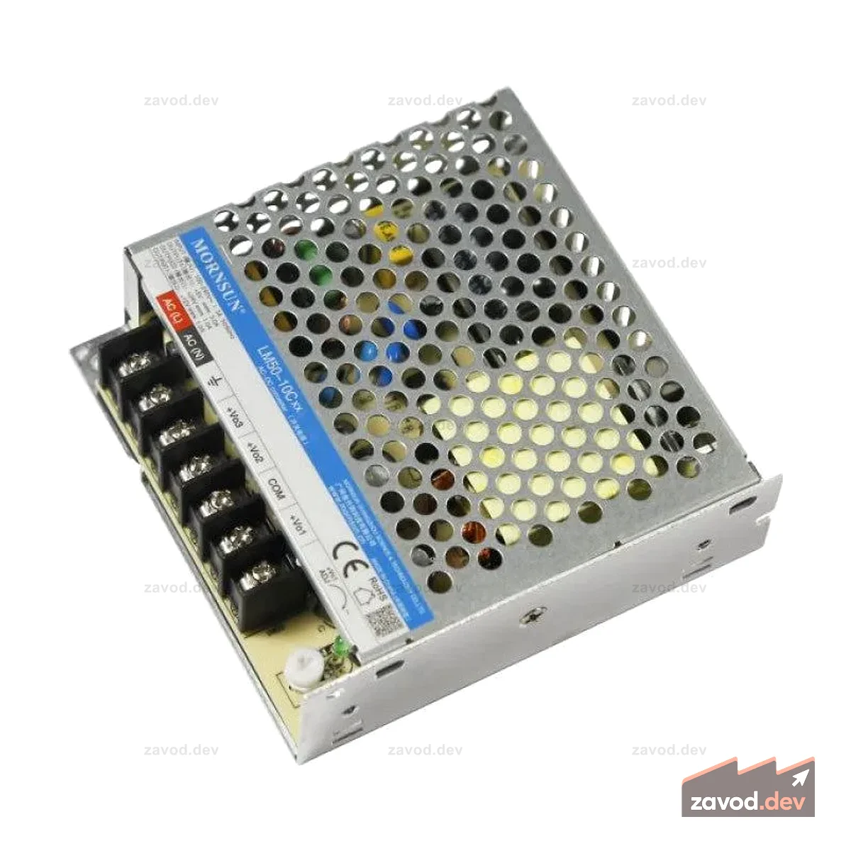 Mornsun LM50-10C051515-15 Закрытый импульсный источник питания переменного/постоянного тока, 50 Вт