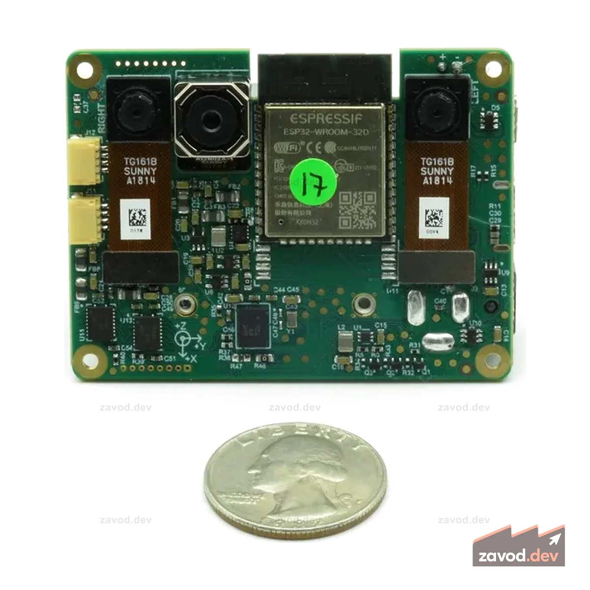 Luxonis OAK-D-IoT-40 Глубина AI ESP32 --