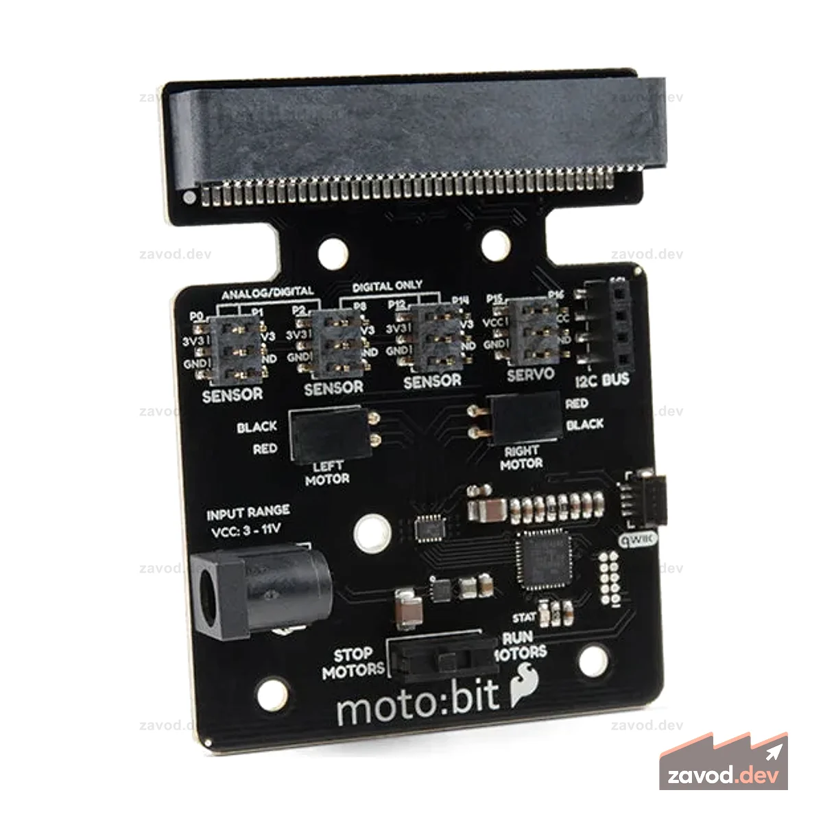 SparkFun moto:bit - несущая плата micro:bit (Qwiic)