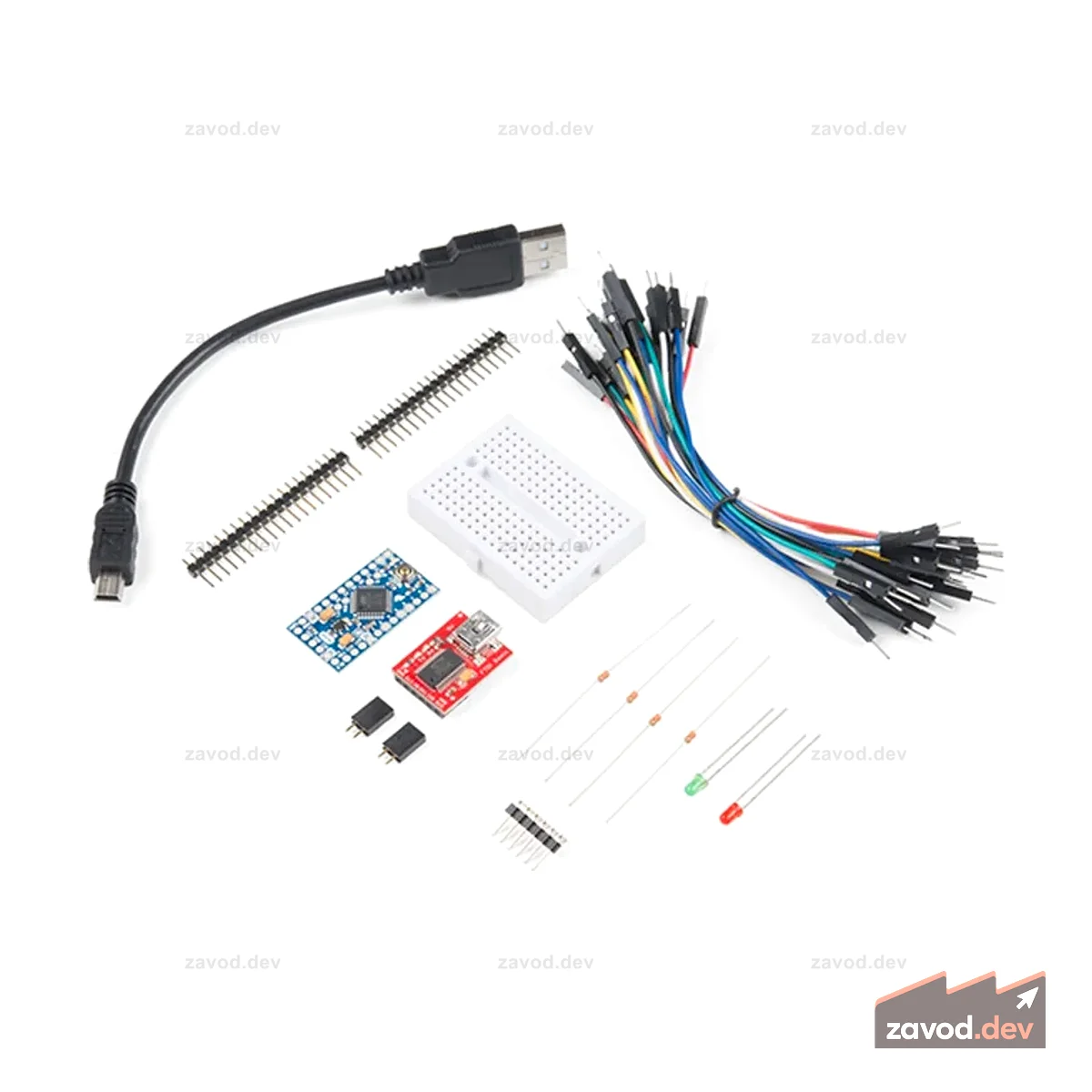 Стартовый комплект SparkFun Arduino Pro Mini — 3,3 В/8 МГц