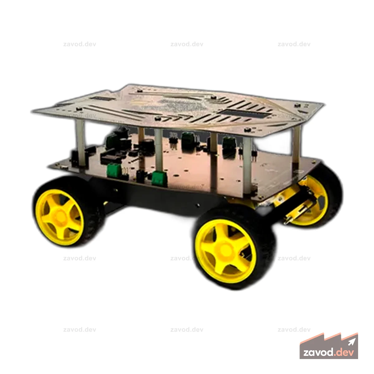 Мобильный робот Cherokey 4WD: идеально подходит для проектов Arduino!