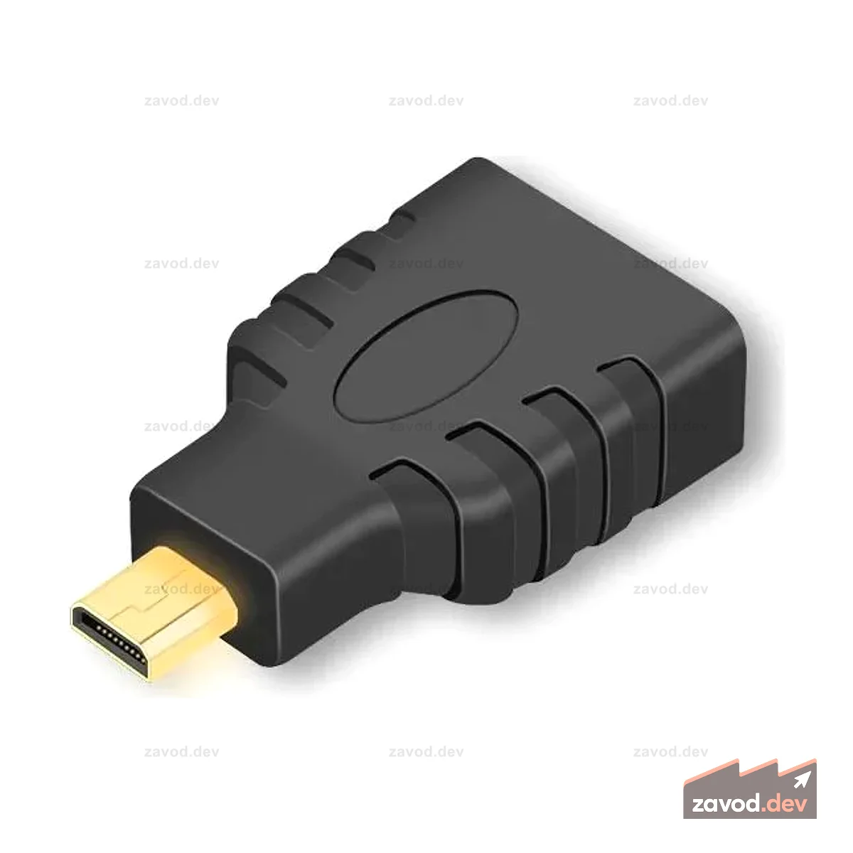 Адаптер Micro-HD — Standard HD для Raspberry Pi 4