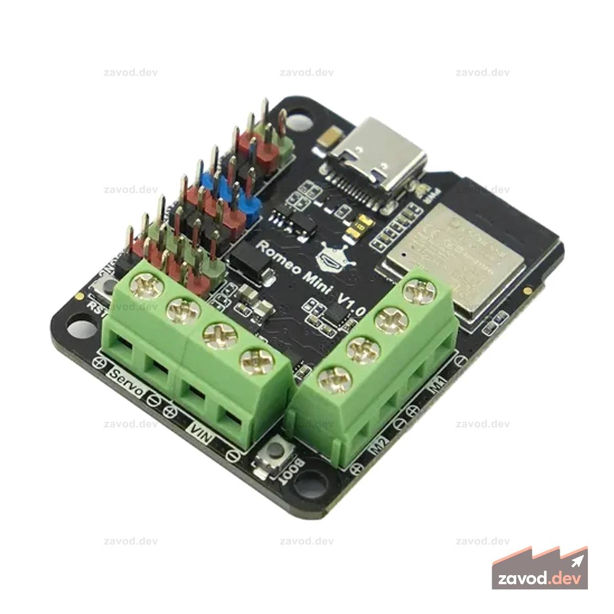 Расширьте возможности своих роботов с помощью платы управления Romeo Mini ESP32-C3