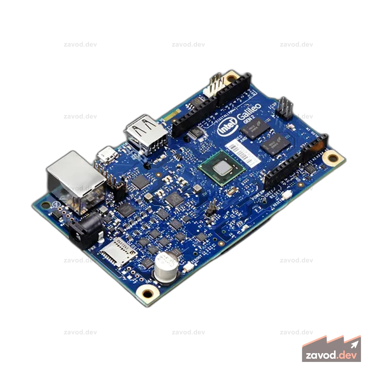 Плата разработки Intel® Galileo (2-го поколения) — сертифицирована Arduino