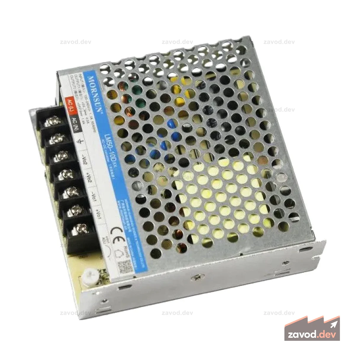 Mornsun LM50-10D0524-14 Закрытый импульсный источник питания переменного/постоянного тока, 50 Вт