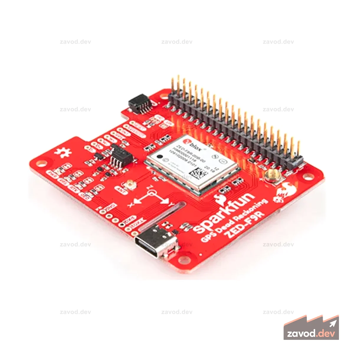 SparkFun GPS-RTK Dead Reckoning pHAT для Raspberry Pi